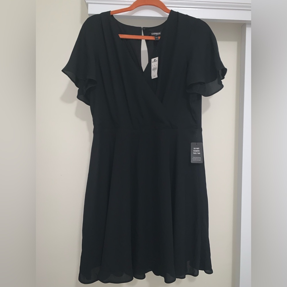 Express black dress